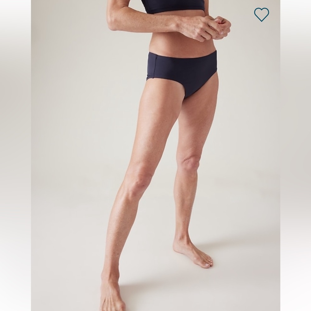💙 Athleta Clean Full Bikini Bottom // Dress Blue